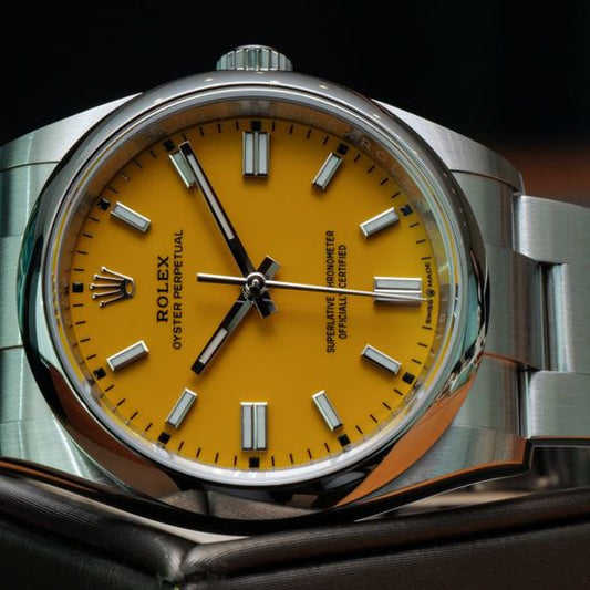 Rolex Oyster Perpetual – Cadran Jaune