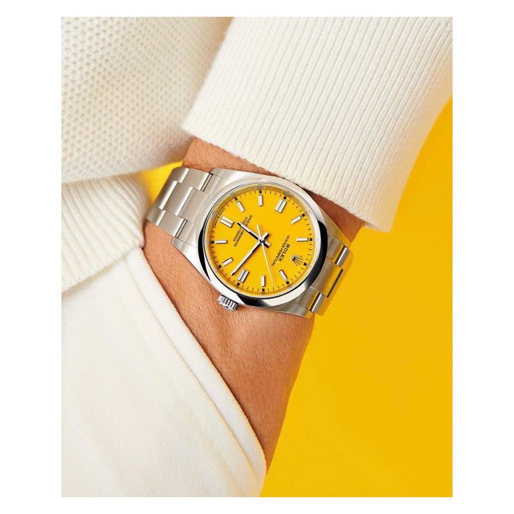 Rolex Oyster Perpetual – Cadran Jaune